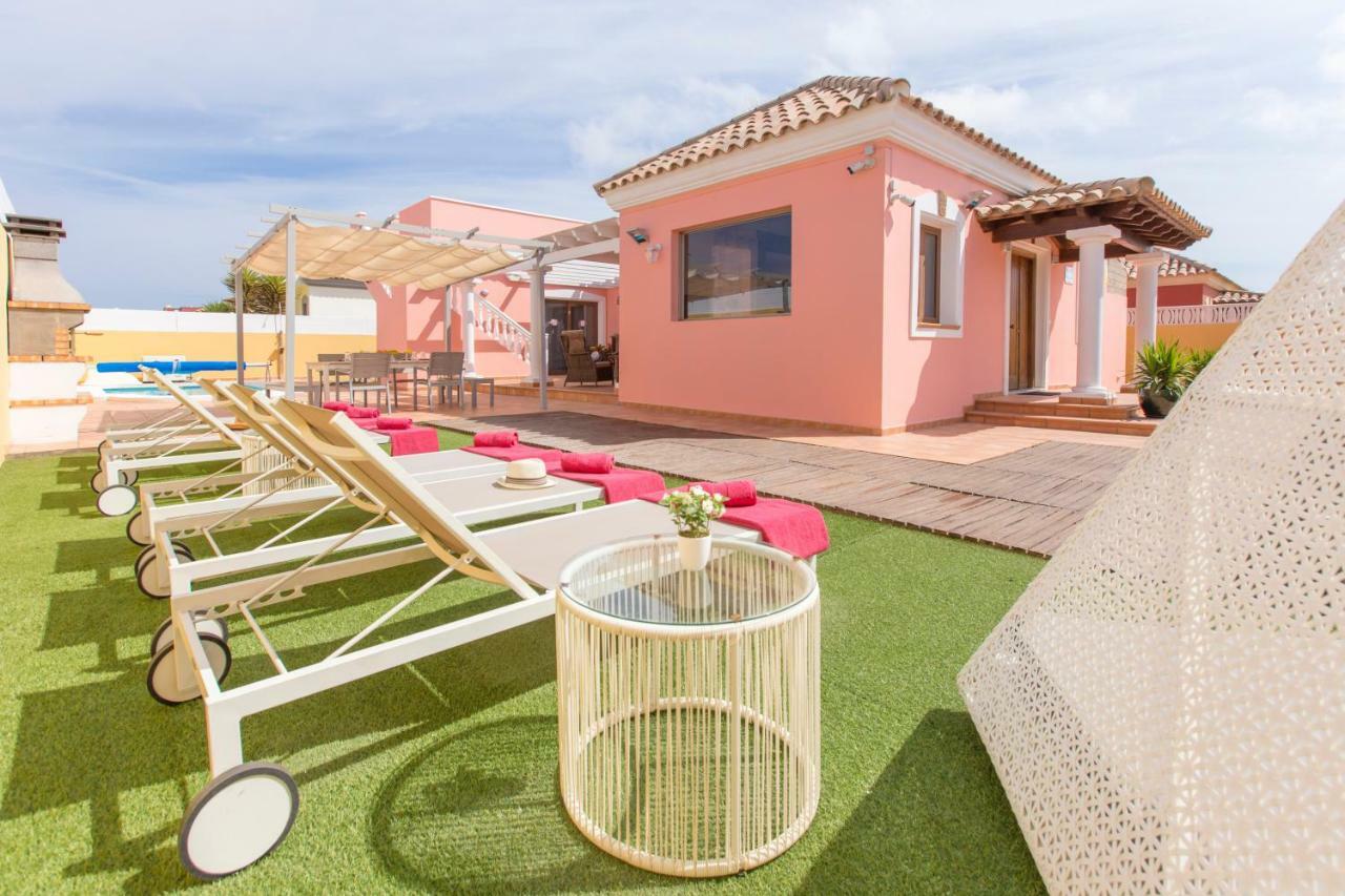Villa Bella Lucia 3. Piscina Climatizada, Wifi, Bbq. Корралехо Екстер'єр фото