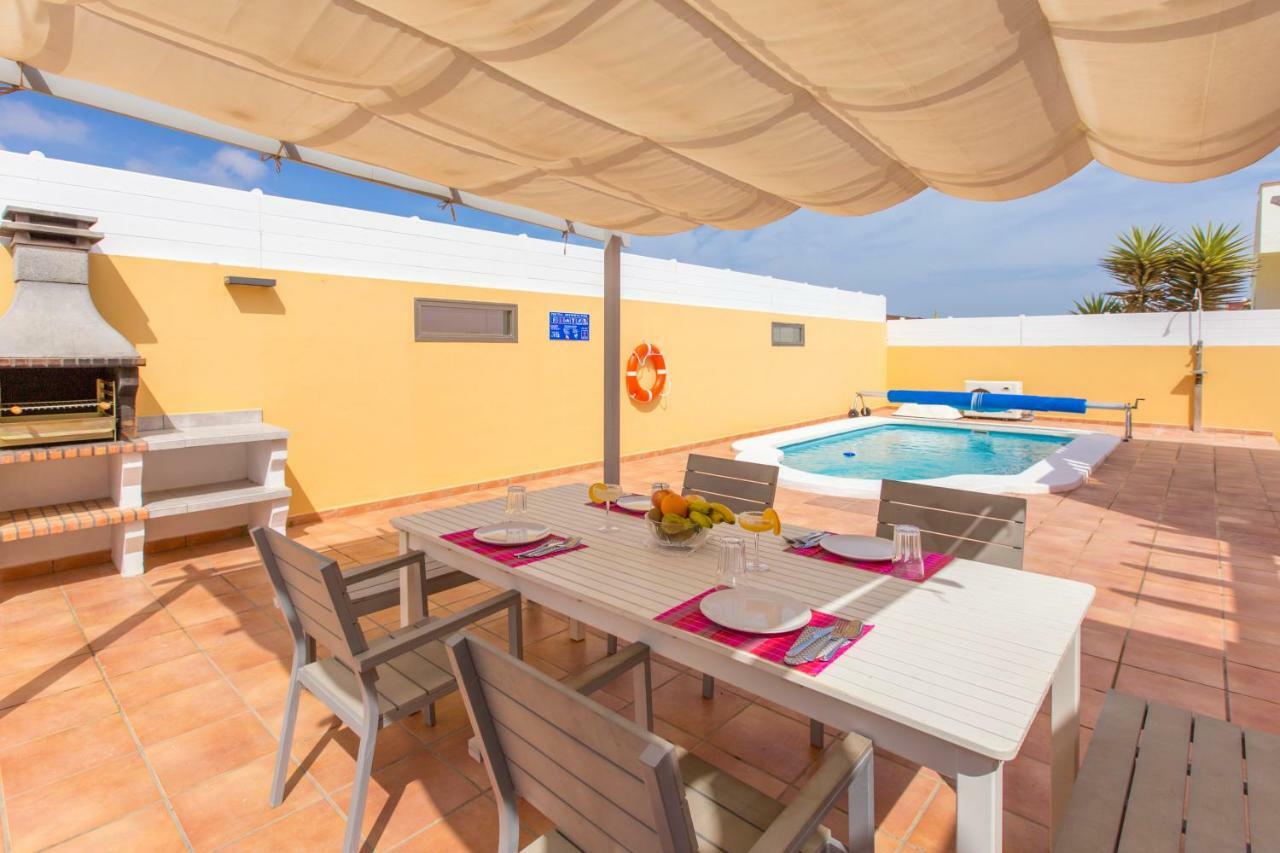 Villa Bella Lucia 3. Piscina Climatizada, Wifi, Bbq. Корралехо Екстер'єр фото